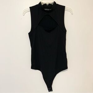Abercrombie and Fitch Black Bodysuit